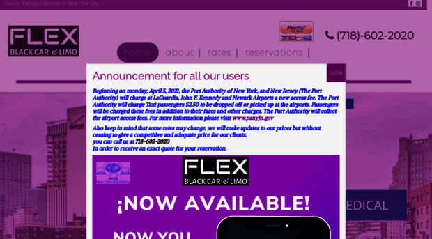 flexluxurylimo.com