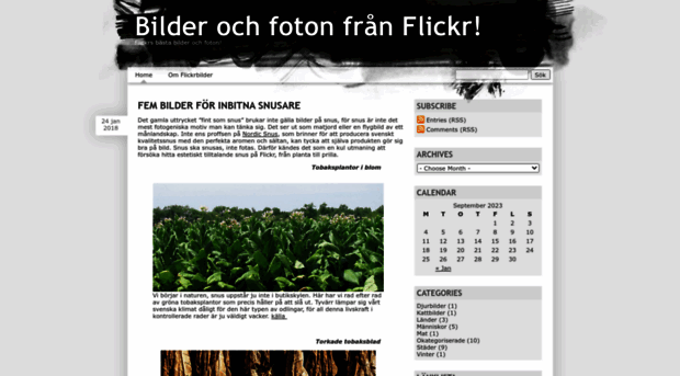 flickrbilder.se