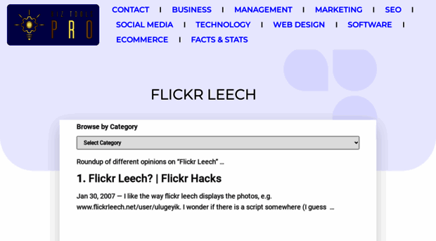 flickrleech.net