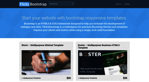 flicksbootstrap.com