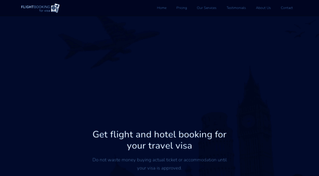 flightbookingforvisa.com