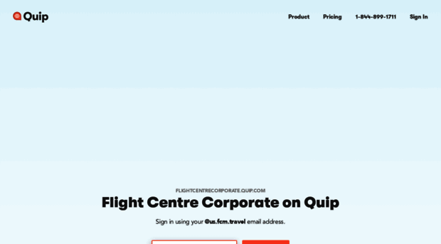 flightcentrecorporate.quip.com