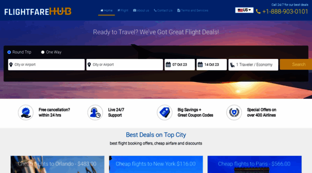flightfarehub.com