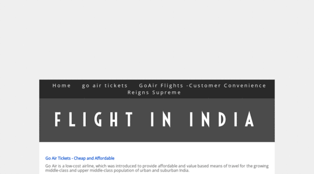 flightinindiaonline.yolasite.com