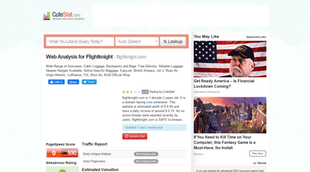 flightknight.com.cutestat.com