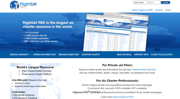 flightlistpro.com