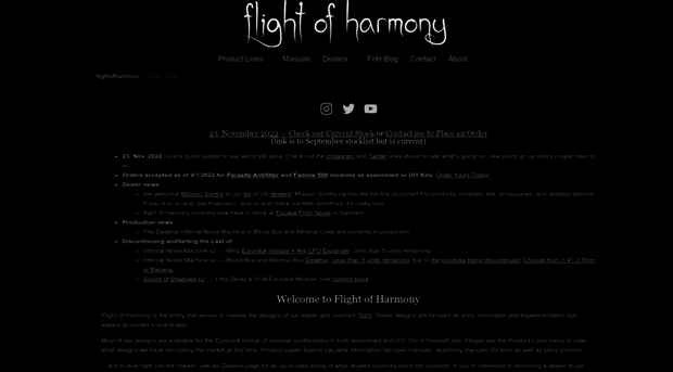 flightofharmony.com