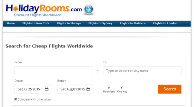 flights.holidayrooms.com