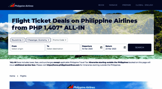 flights.philippineairlines.com