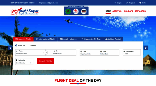 flightsansar.com