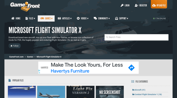 flightsim.filefront.com