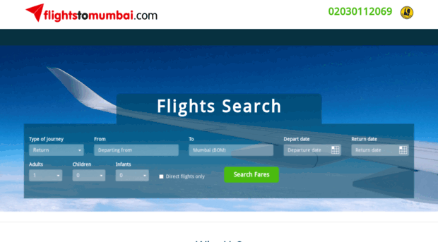 flightstomumbai.com