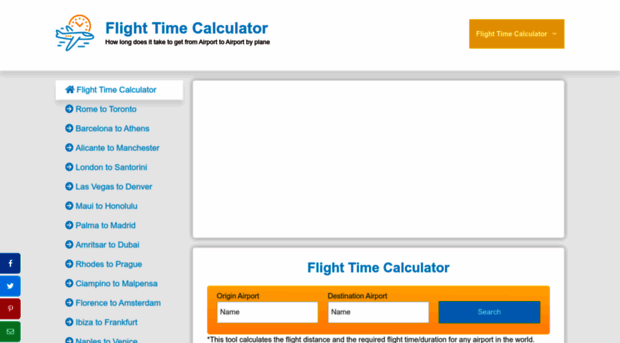 flighttimecalculator.org