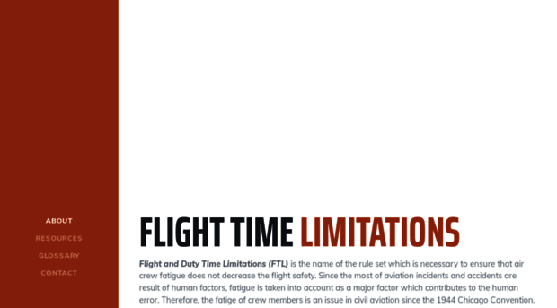 flighttimelimitations.com