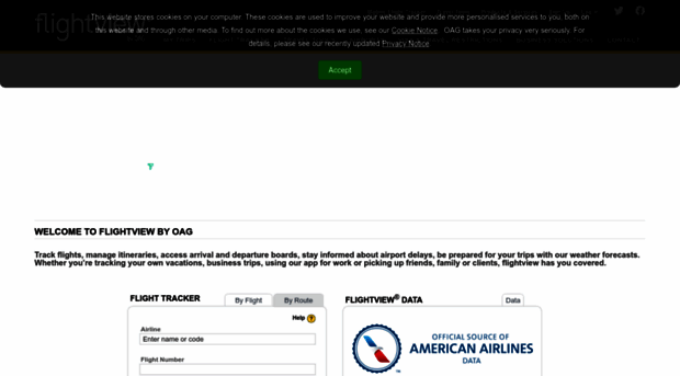 flightview.oag.com