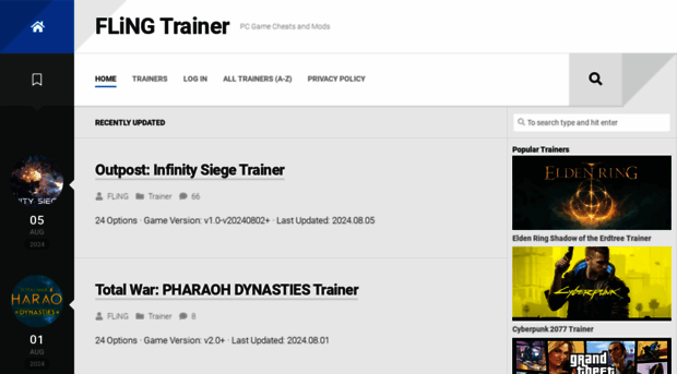 flingtrainer.com