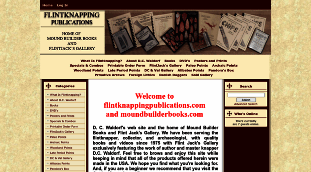flintknappingpublications.com