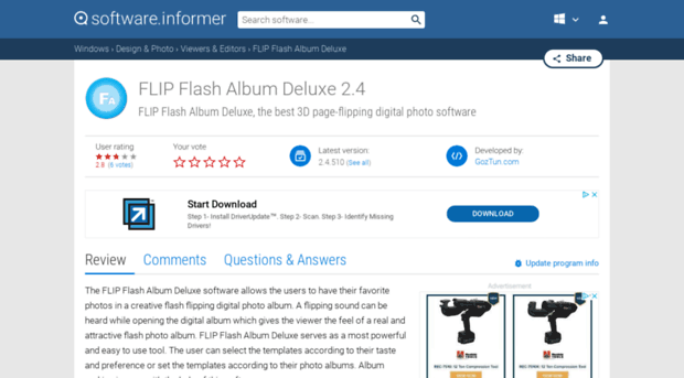 flip-flash-album-deluxe.software.informer.com