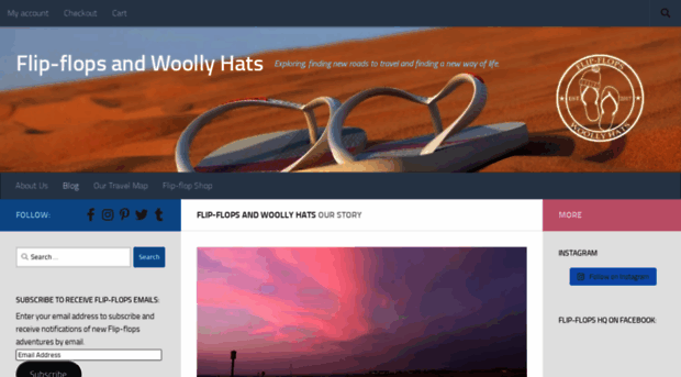 flipflopsandwoollyhats.com