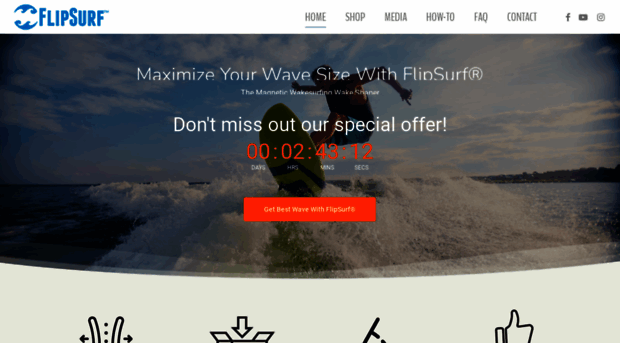 flipsurfwake.com