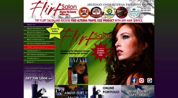 flirthairsalon.com