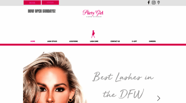 flirtygirllashstudio.com