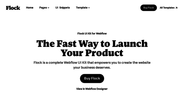 flock-template.webflow.io - Flock - Webflow HTML Website T... - Flock ...