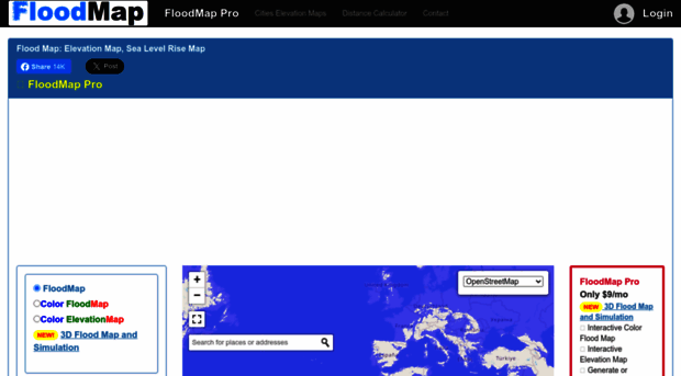 floodmap.net