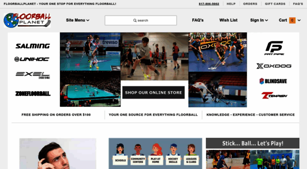 floorballplanet.com