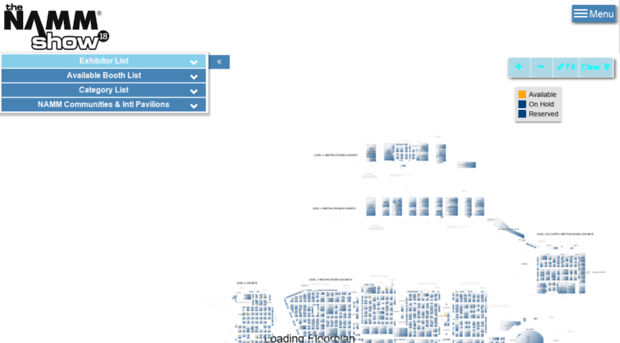 floorplan.namm.org