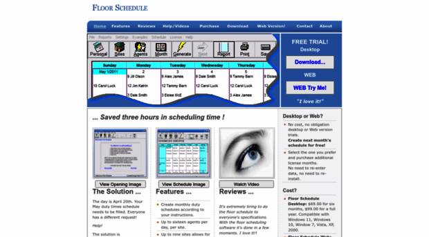 floorschedule.com