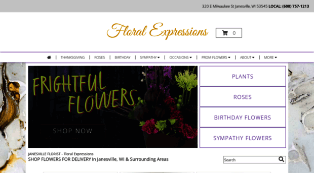 floralexpressionsjanesville.com