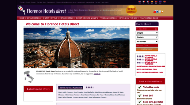 florencehotelsdirect.com