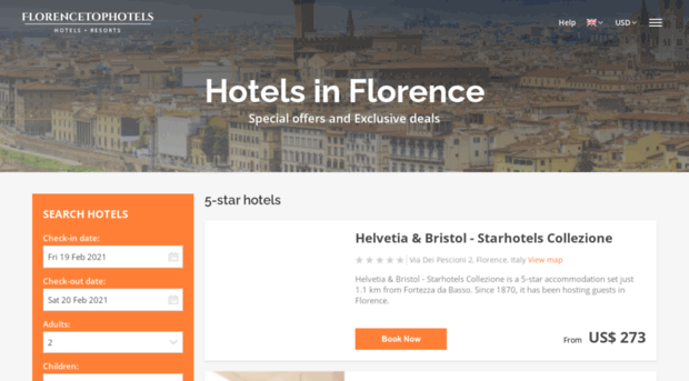 florencetophotels.com