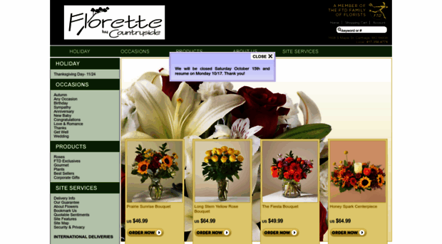 florettebycountrysideflorist.com