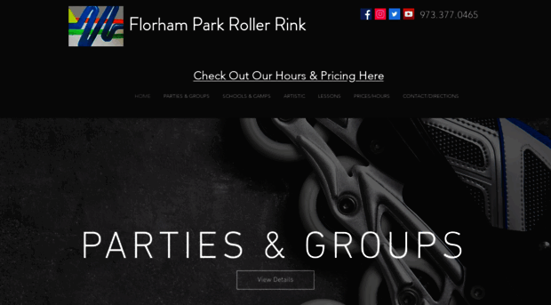 florhamparkrollerrink.com