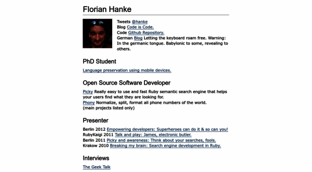 florianhanke.com