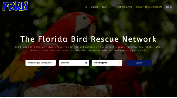 floridabirdrescuenetwork.org