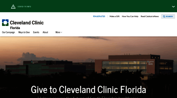 floridacampaign.clevelandclinic.org