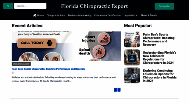 floridachiropracticreport.com