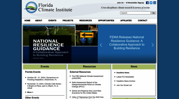 floridaclimateinstitute.org