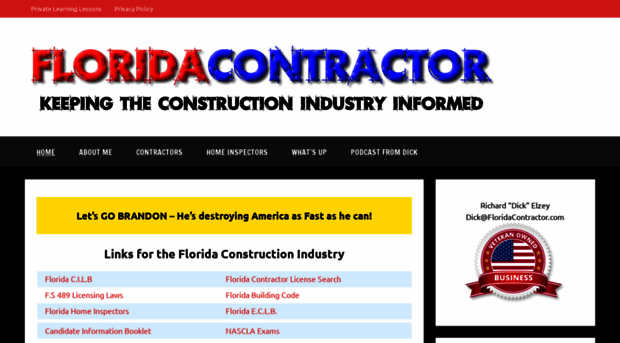 floridacontractor.com