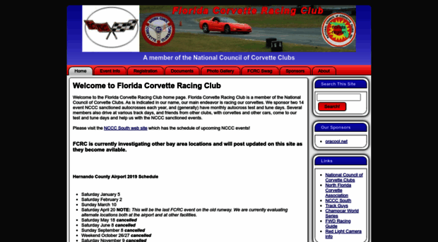 floridacorvetteracing.com