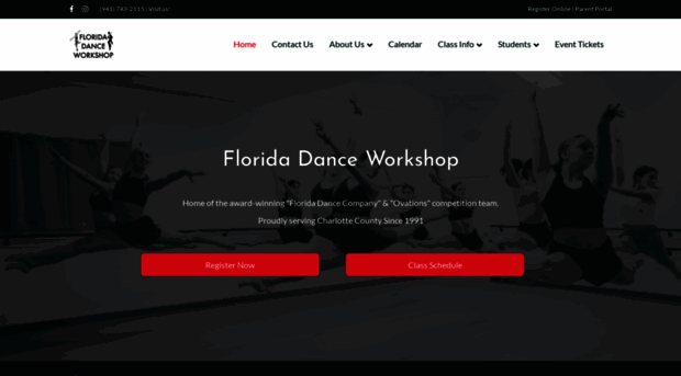 floridadanceworkshop.com