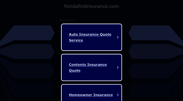 floridafirstinsurance.com