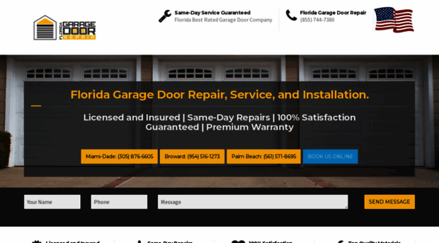 floridagaragedoorrepair.com