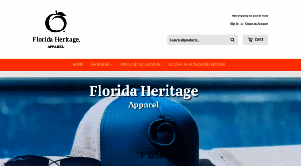 floridaheritageapparel.com