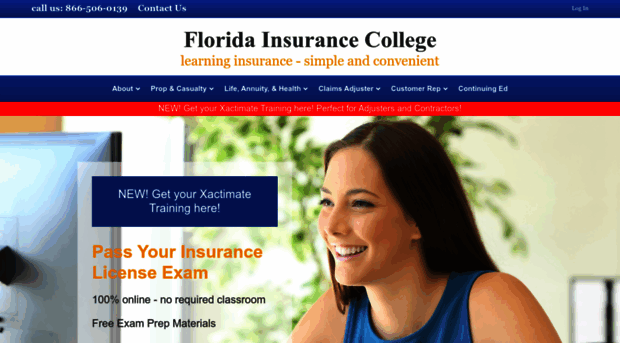 floridainsurancecollege.com