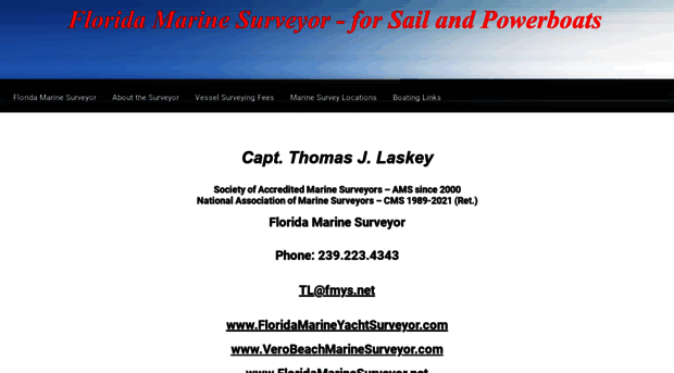 floridamarineyachtsurveyor.com