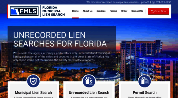 floridamunicipalliensearch.com